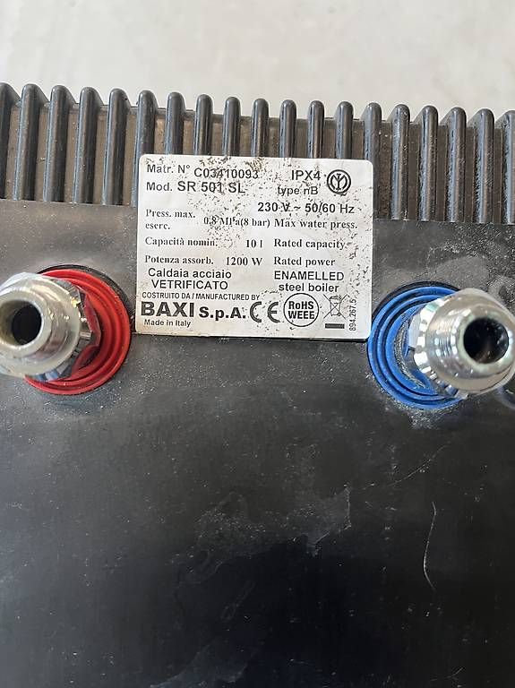 Sanitari: Boiler elettrico  – Usato da Gravesano venduto da mdelponte