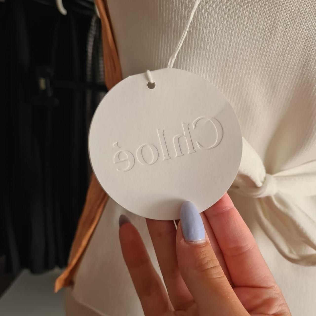 Chloé Top: Chloe Top Sommer Weiss – Nuovo (secondo la descrizione) da Emmen venduto da mak31 2