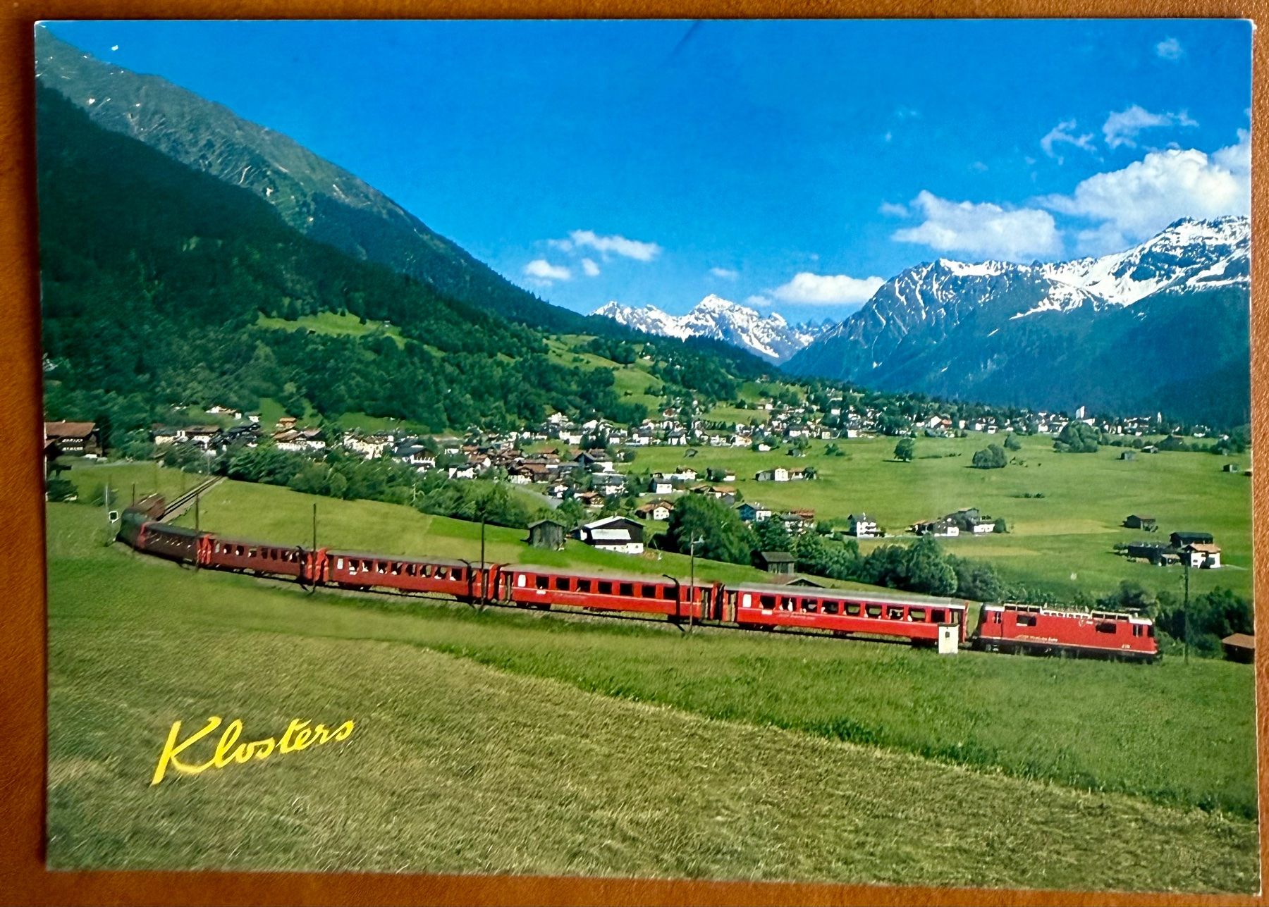 Cartoline postali: Klosters - Bahn – Usato da Lutry venduto da Ediego