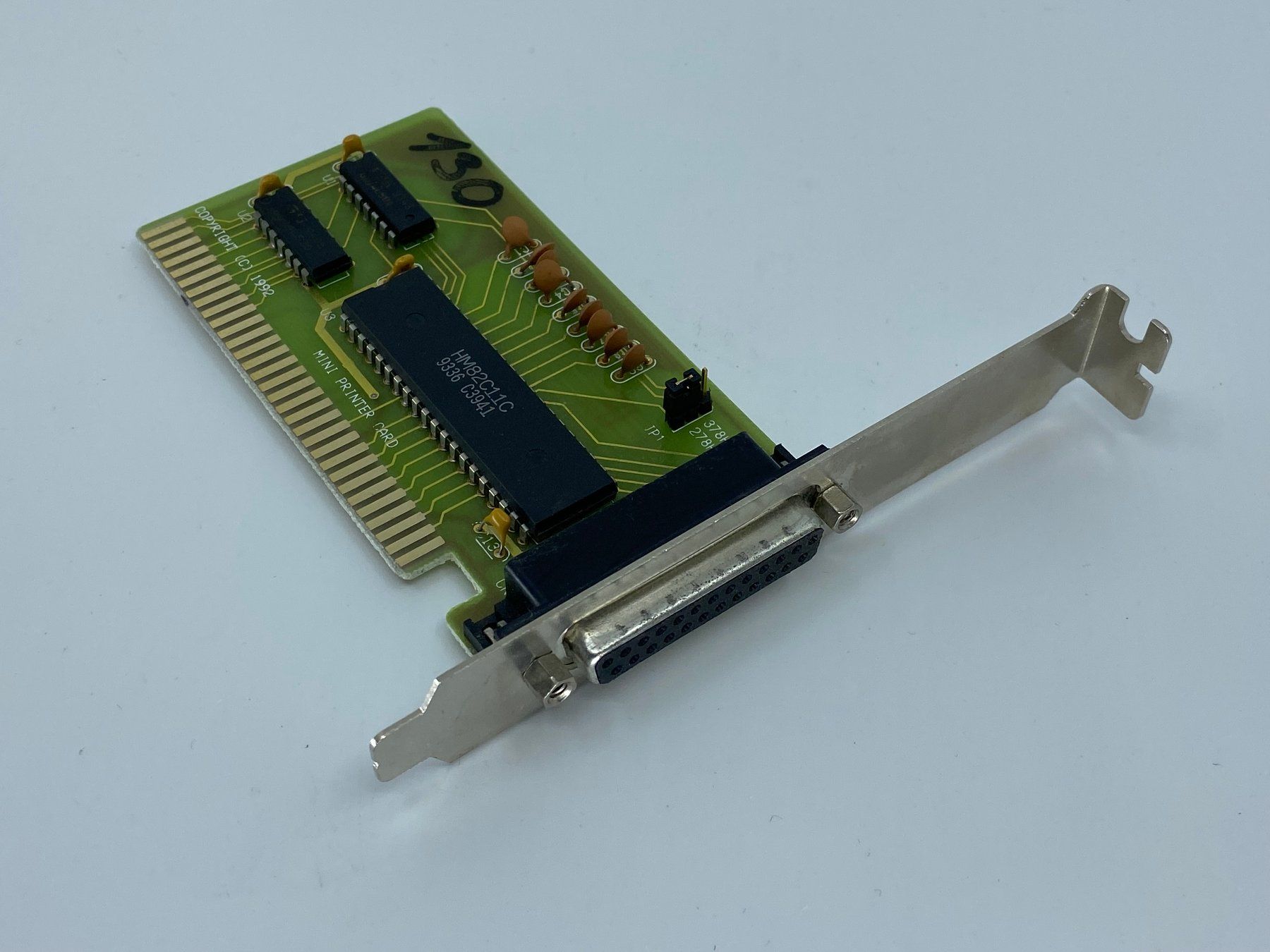 Laufwerke & Adapter: Mini Printer Card aus dem Jahre1992 - Retro – Gebraucht aus Langwiesen von Restposten-24 1