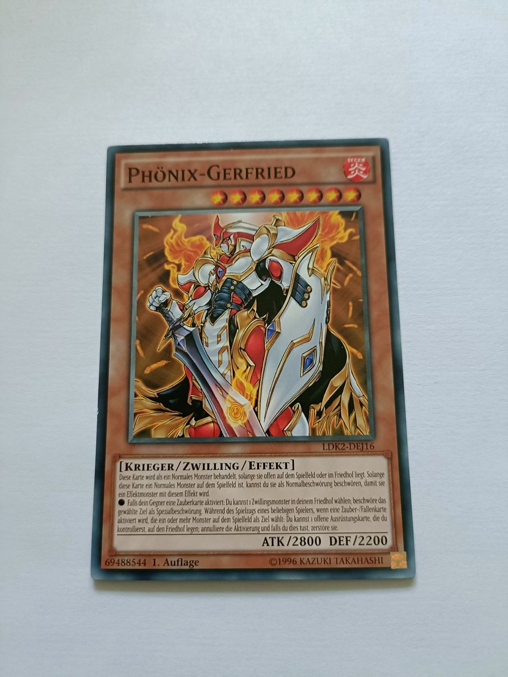 Yugioh Carte collezionabili: Yu-Gi-Oh! Phönix-Gerfried – Usato da Köniz venduto da Gamecollect