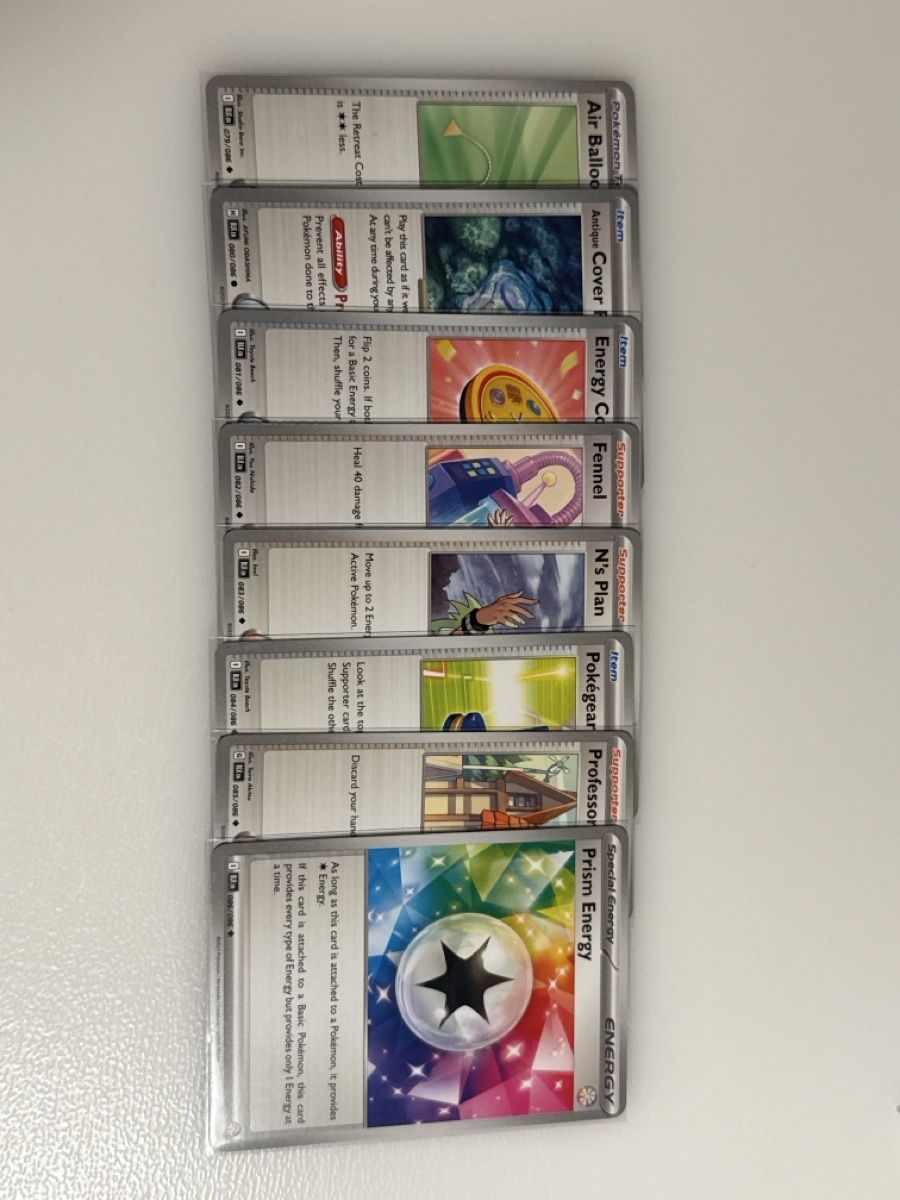 Pokémon Carte collezionabili: Ganzen Standard Set 079-086/086 BLK EN – Nuovo (secondo la descrizione) da Zürich venduto da Denise-8050 6