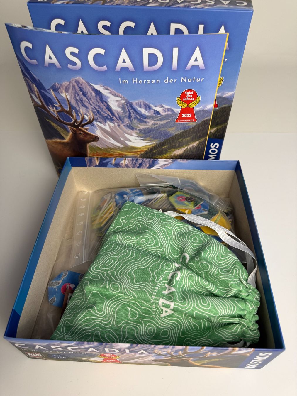 Kosmos Spiele: Cascadia Gesellschftaspiel – Gebraucht aus Gasel von Alter_Ego 1