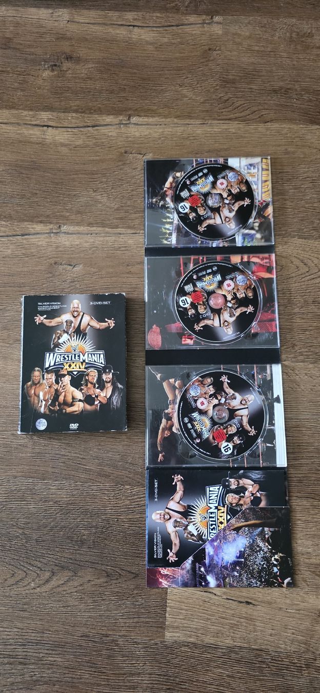 Tutti i DVDs: WWE Wrestlemania 24 DVD – Usato da Flawil venduto da Heartbreaker 2