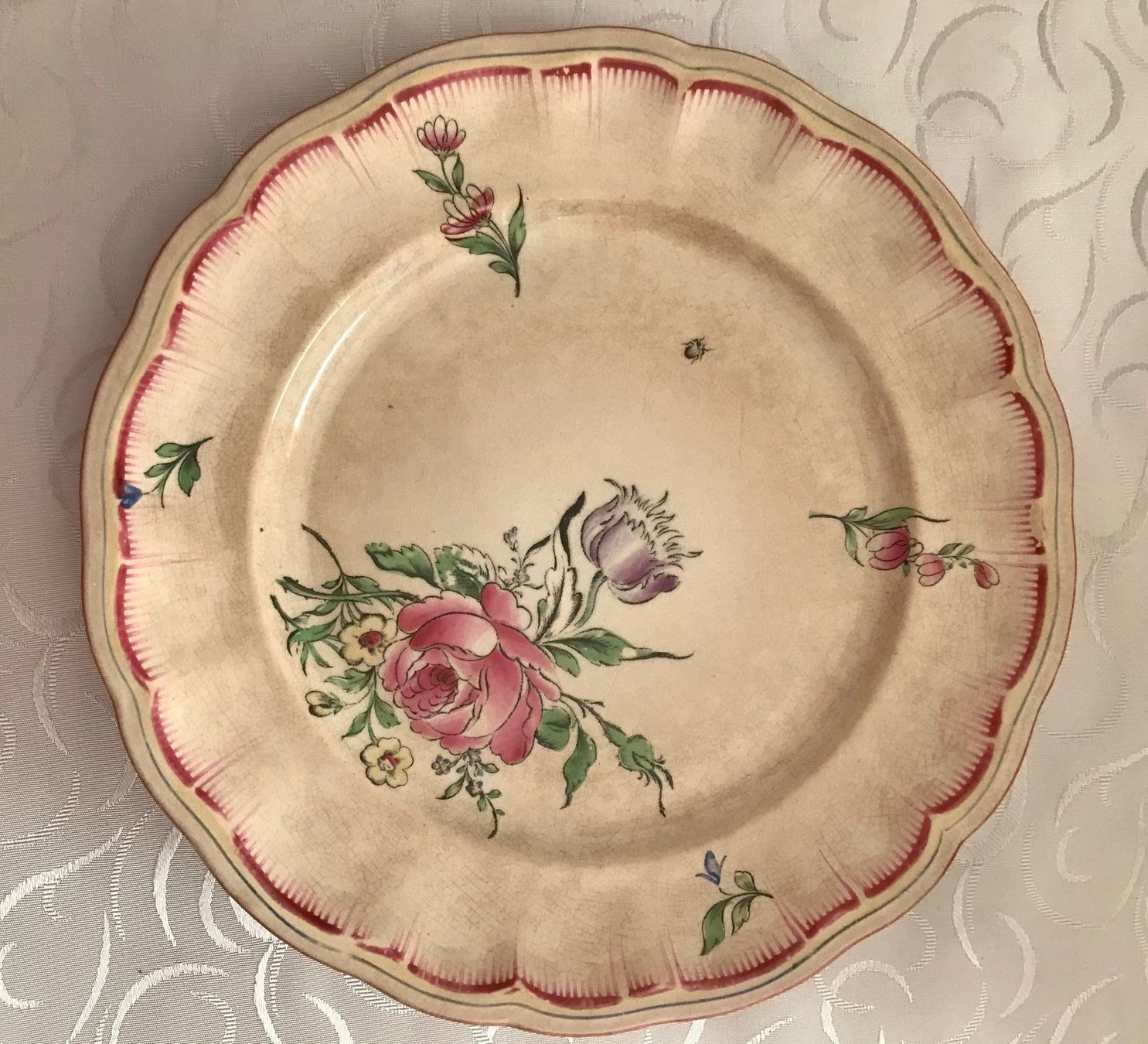 Piatti: ANCIENNE ASSIETTE LUNEVILLE – Usato da Losone venduto da courrier 1