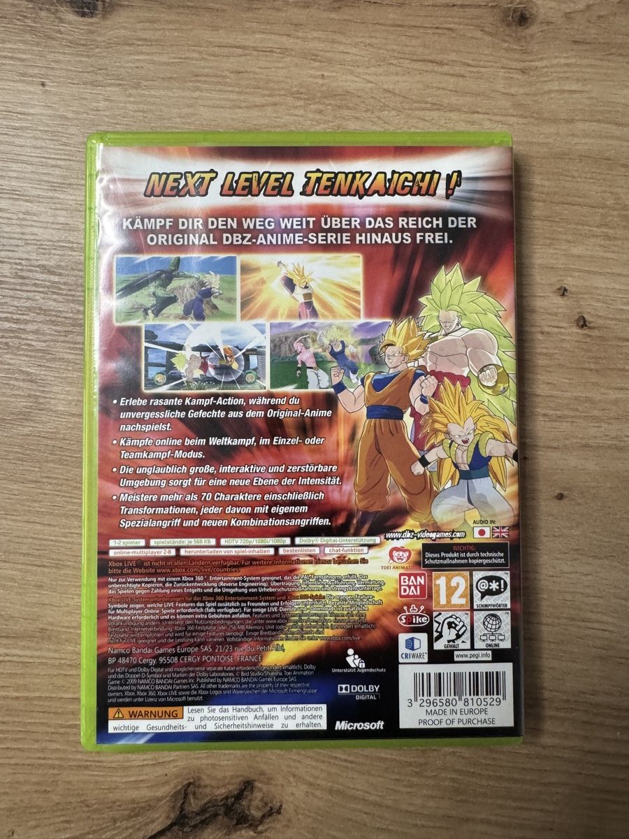 Microsoft Giochi: Xbox 360 Spiel: Dragon Ball Raging Blast – Usato da Biberist venduto da etesummer 1