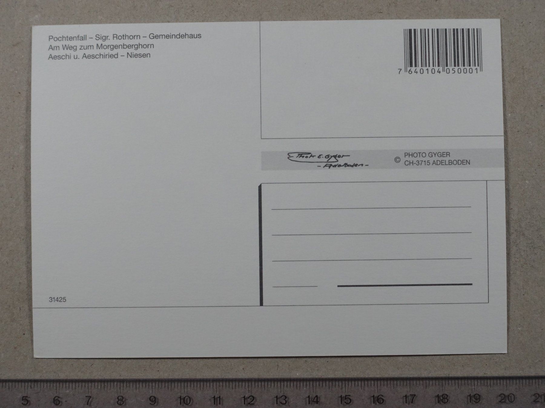 Cartoline postali: Aeschi – Usato da Lenzburg venduto da fh1 1
