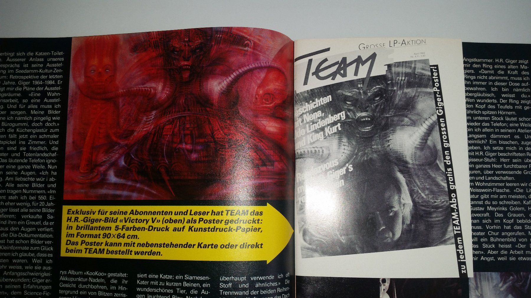 Foto & Immagini: HR Giger Alien - Victory print - rare!!! – Usato da Adliswil venduto da Kater_Felix 4
