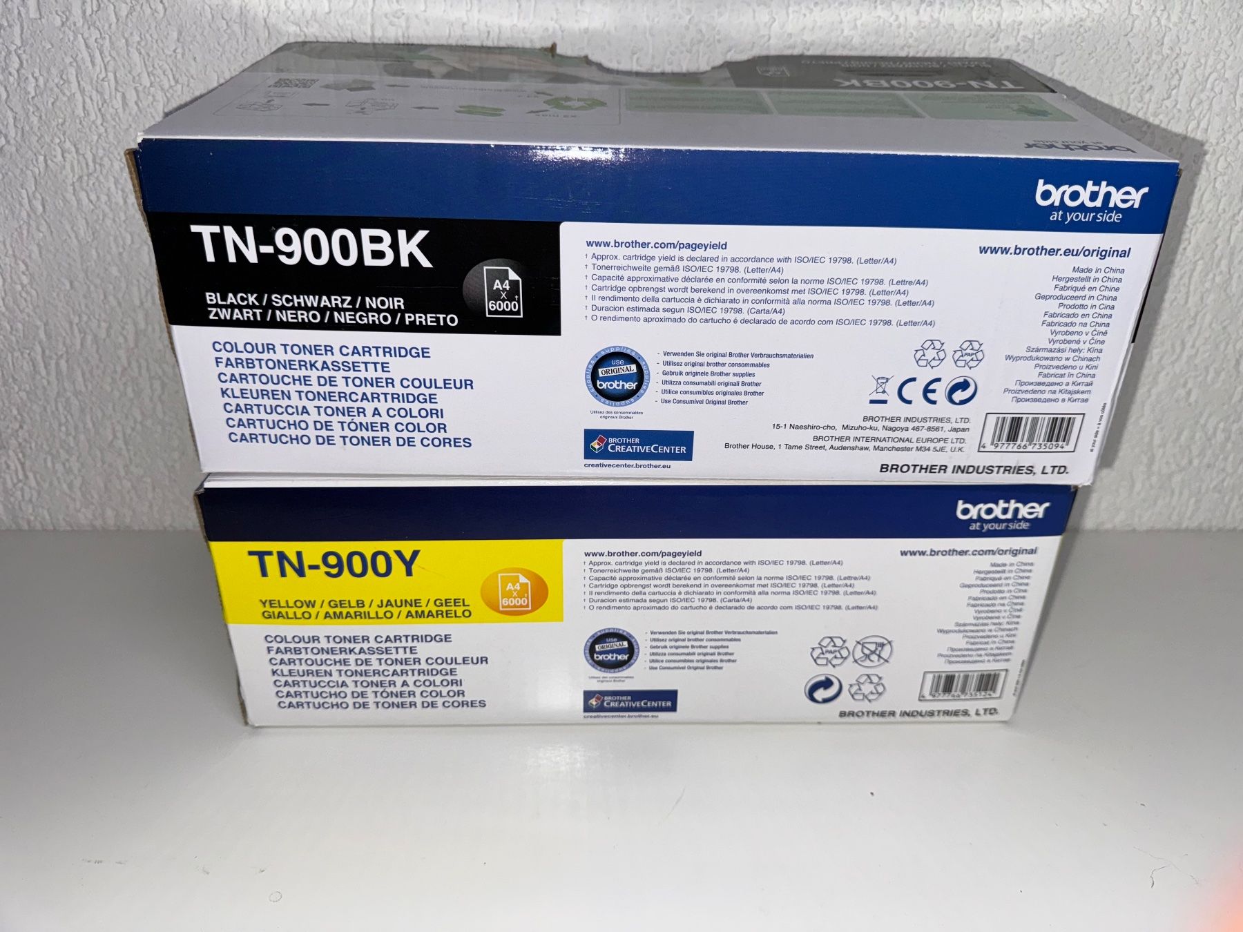 Brother Cartucce per stampanti & toner: 2 Brother Toner TN-900 YK – Nuovo (secondo la descrizione) da Grosswangen venduto da Second_hand_paradise 2