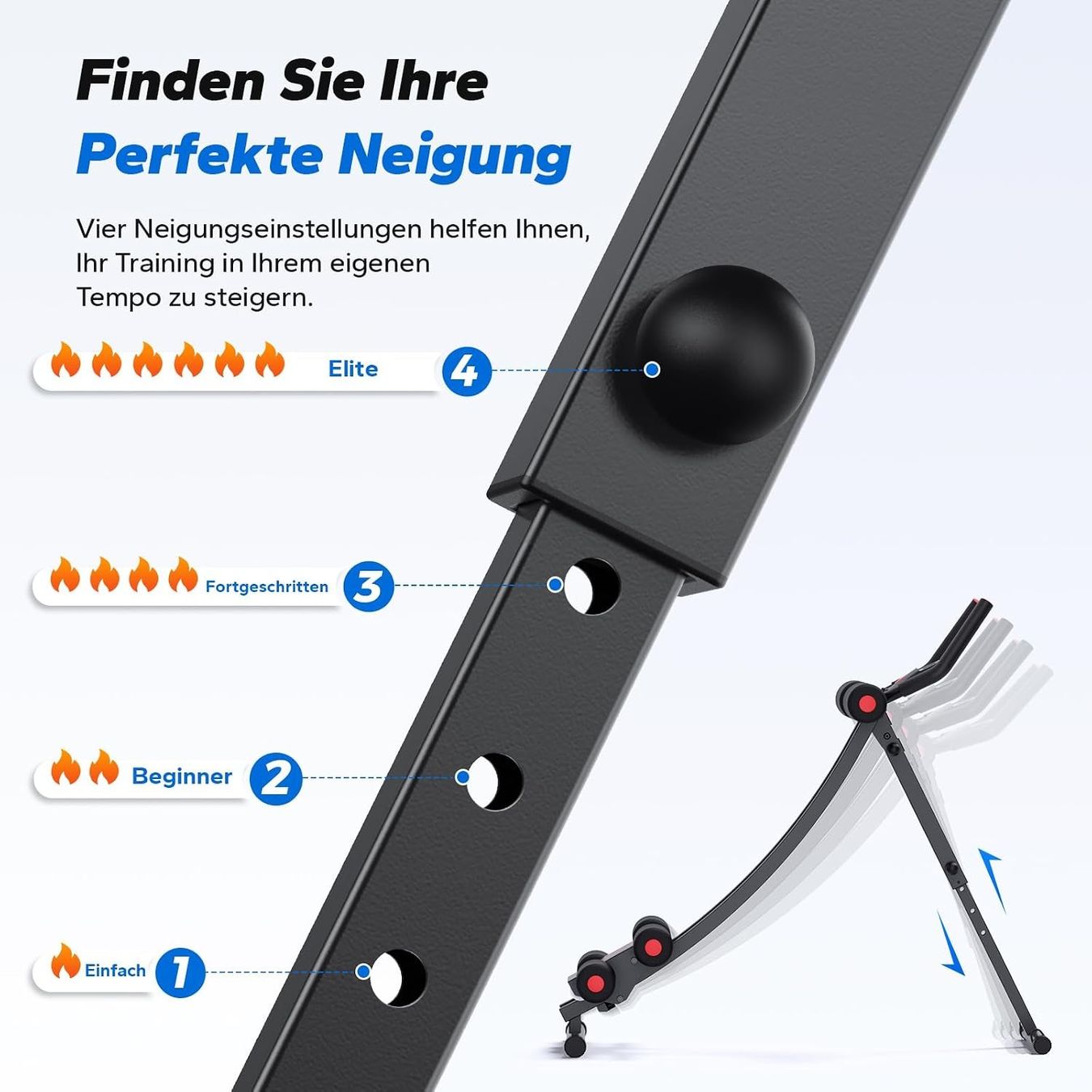 Hometrainer: Bauchtrainer Ab Roller Dual Track verstellbar – Nuovo e nell'imballaggio originale da St. Gallen venduto da VerkaufsMaus50 3