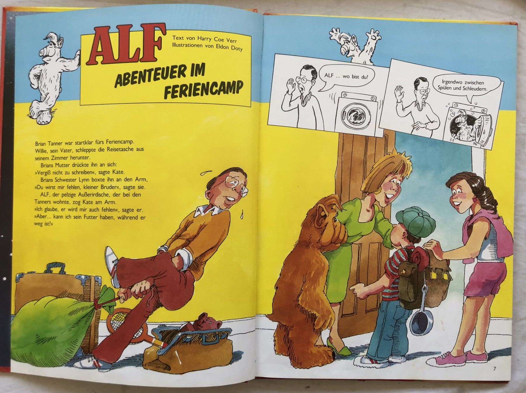 Libri: ALF - Null Problemo: Spannende Geschichten - Bilderbuch – Usato da Schaffhausen venduto da durruti 2
