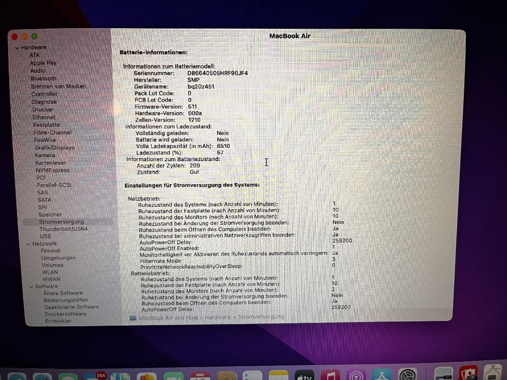Apple Notebook: MacBook Air 13" | i7 • 8GB RAM • 512GB SSD • Top Zustand – Usato da Illgau venduto da ggb_8zyn 7
