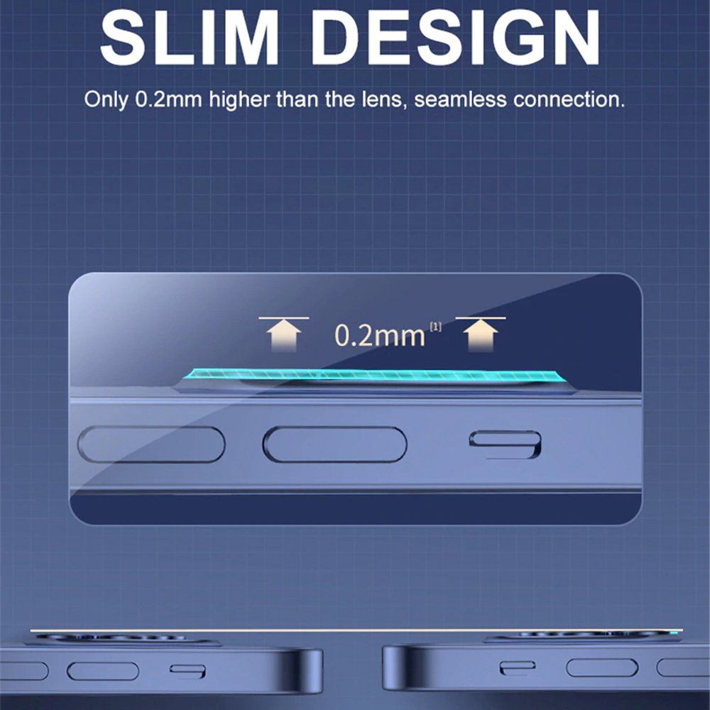 Apple Cover & Protezioni schermo: iPhone 13 Pro + Pro Max Kamera Schutz – Nuovo e nell'imballaggio originale da Chiasso venduto da online.shop 3