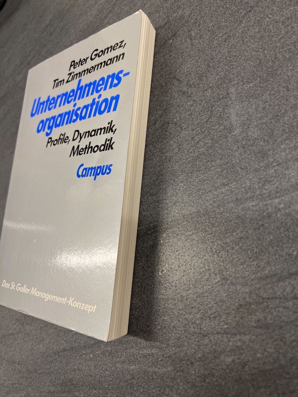 Libri: Gomez: Unternehmensorganisation – Usato da Hergiswil NW venduto da Labello01 3