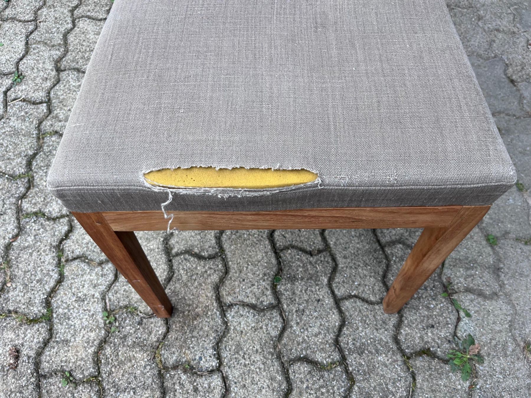 Sedie: Set mit 10 Stühlen aus massivem Teakholz – Usato da Gockhausen venduto da via_5fyk 2
