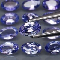 Vrai VVS 0.21ct Natur Tansanit unbehandelt echt! Edelstein