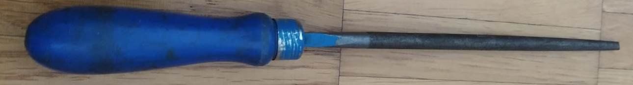 Tutti gli attrezzi: Schlüsselfeile mit blauem Holzgriff – Nuovo (secondo la descrizione) da Zürich venduto da 1-2-3-Kaufen 2