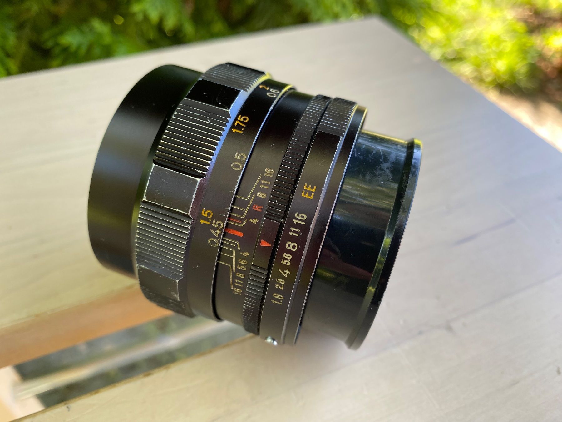 Konica Obiettivi: Konica Hexanon AR 52mm F1.8 Objektiv – Usato da Feldbach venduto da Olive1 3