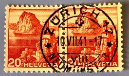 Nr.215 Landschaftsbilder Briefmarken gestempelt  Zürich