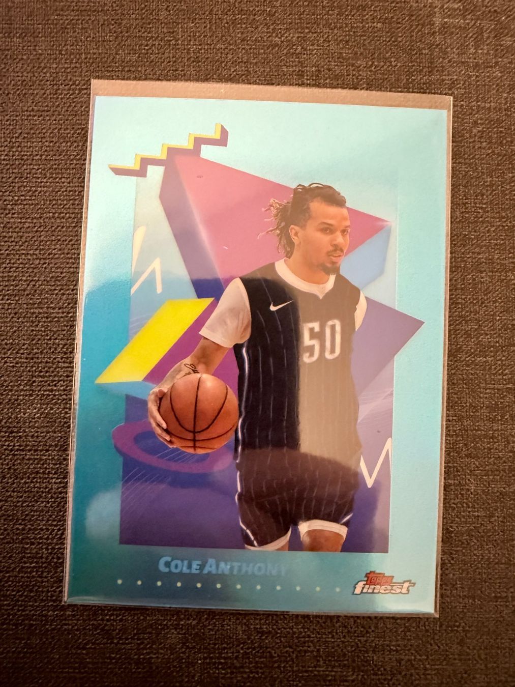 Topps Carte collezionabili: Topps finest Cole Anthony NBA – Usato da Burgdorf venduto da Sports_Cards_3400