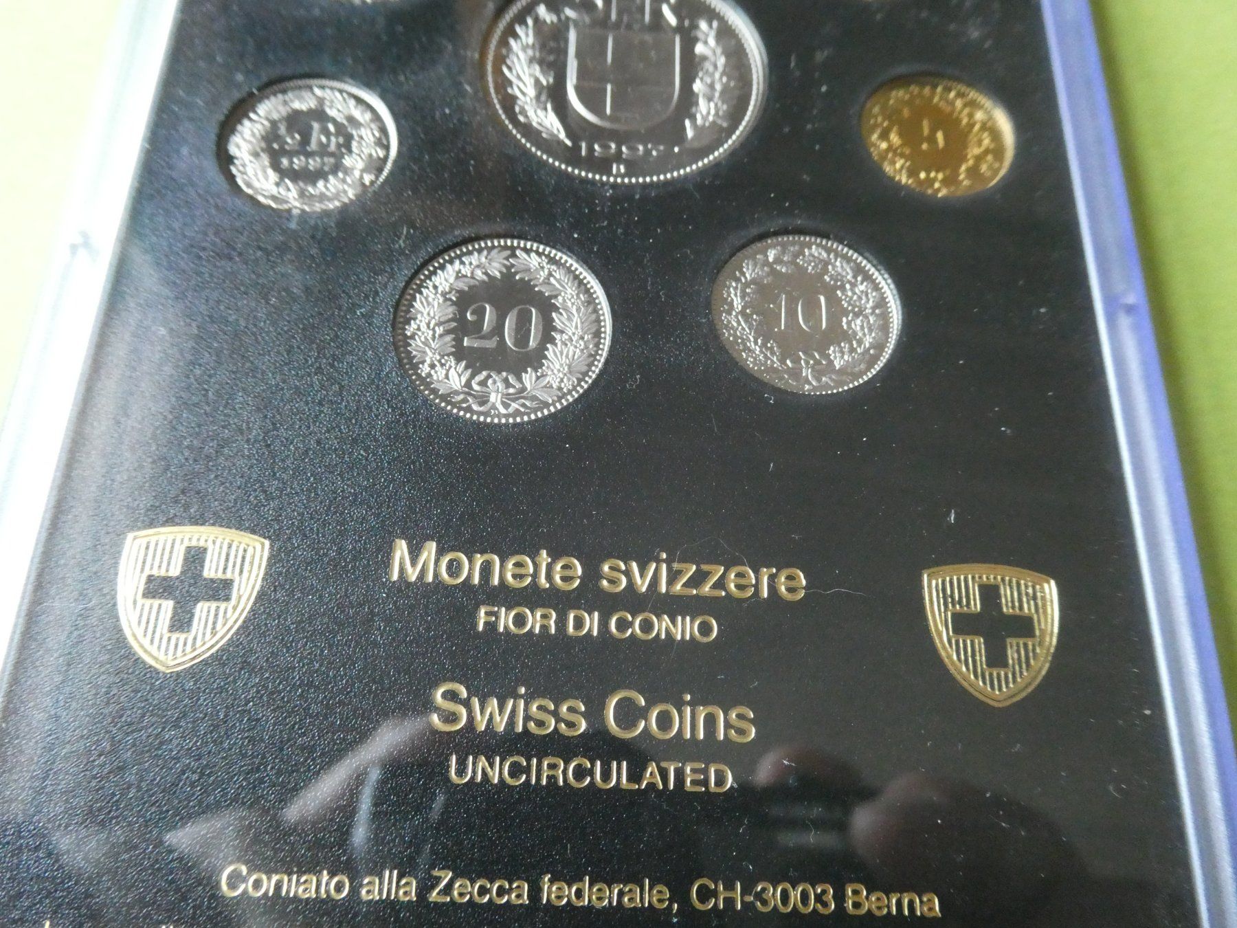 Alle Münzen: Schweiz 1997, Münzsatz  stempelglanz – Neu (gemäss Beschreibung) aus Hinterforst von Rohusri 1
