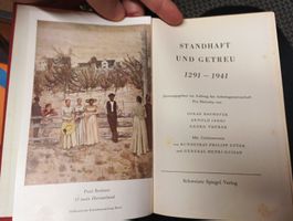 Buch Standhaft und Getreu 1291-1941 Schweizer Spiegel Verlag
