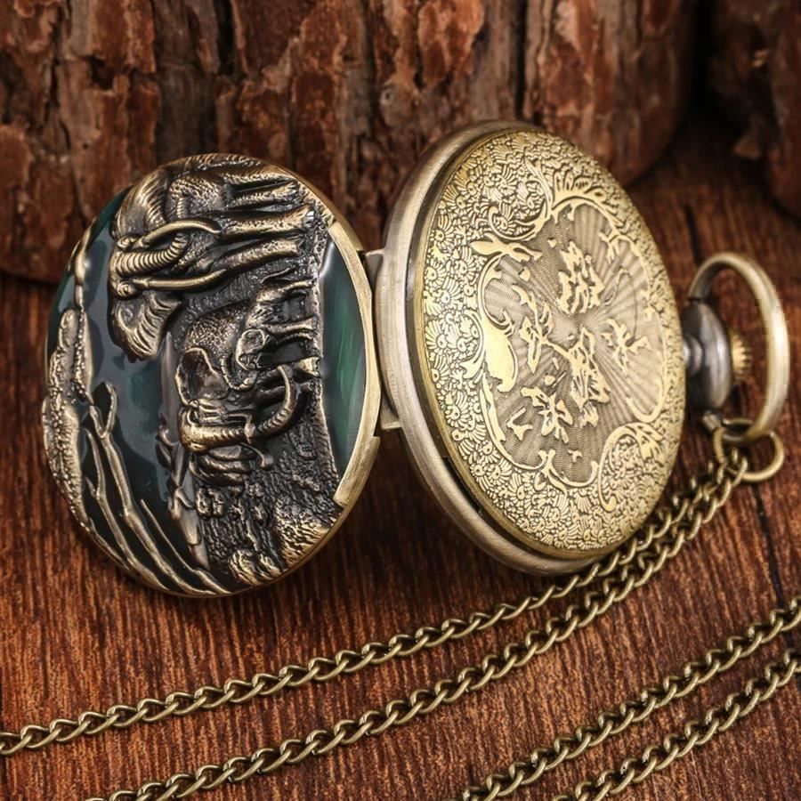 Sonstiges Uhren Zubehör: Taschenuhr Elefant Halskette – Neu und originalverpackt aus Gurmels von Swisspod 4