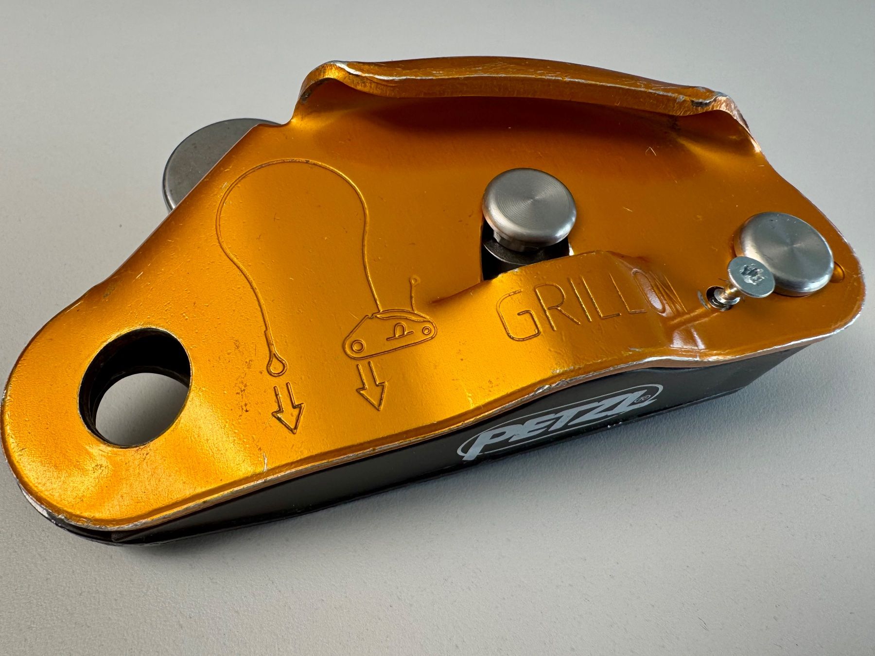 Petzl Attrezzatura da arrampicata: Petzl GRILLON nur Gerät – Usato da Rothenthurm venduto da WalterliTell
