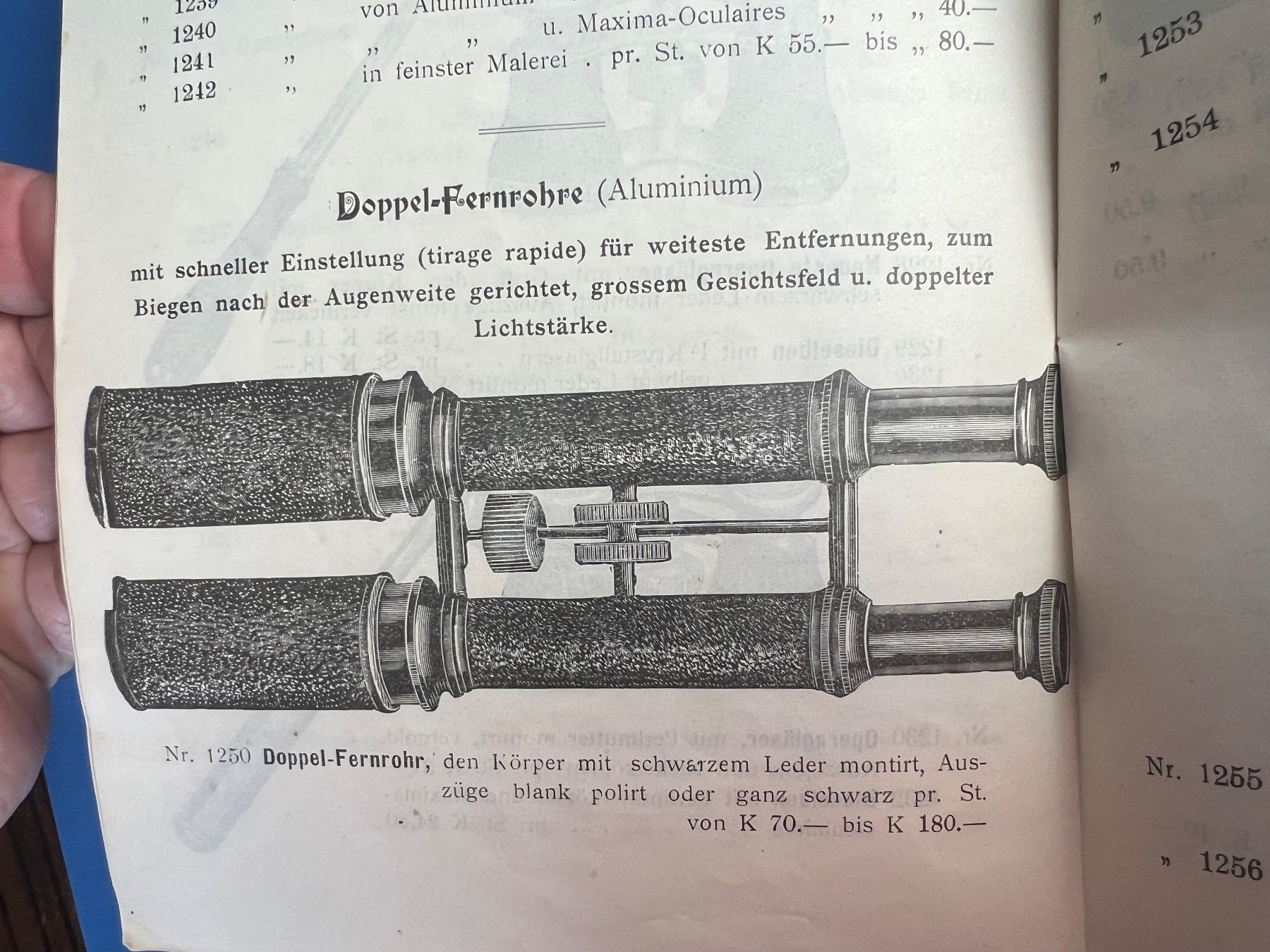 Libri: Preis Katalog Optische Waren Ansbach Wien – Usato da Unterengstringen venduto da Gustav03 4
