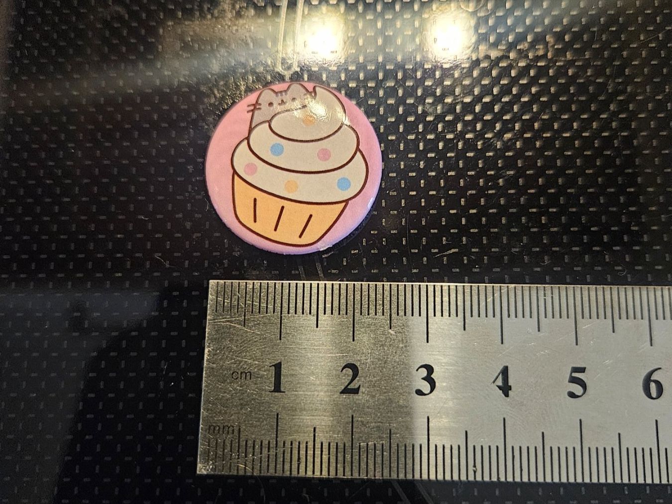 Plaketten & Abzeichen: Pusheen Original Pin Badge Anstecker – Gebraucht aus Luzern von Lucan_Valerius