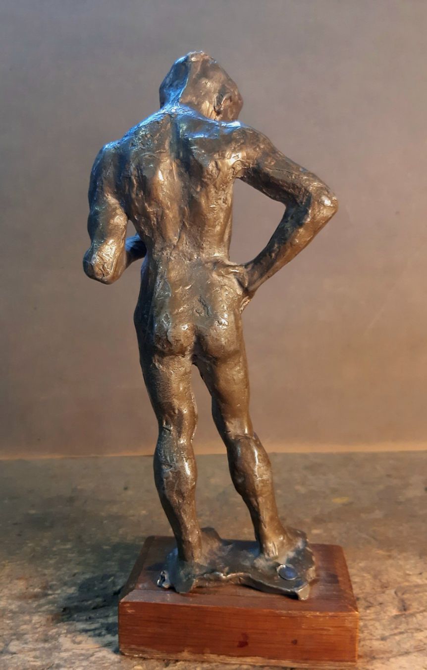 Sculptures & Statues: Blei Skulptur monogrammiert – D'occasion à Arbon par torso444 3