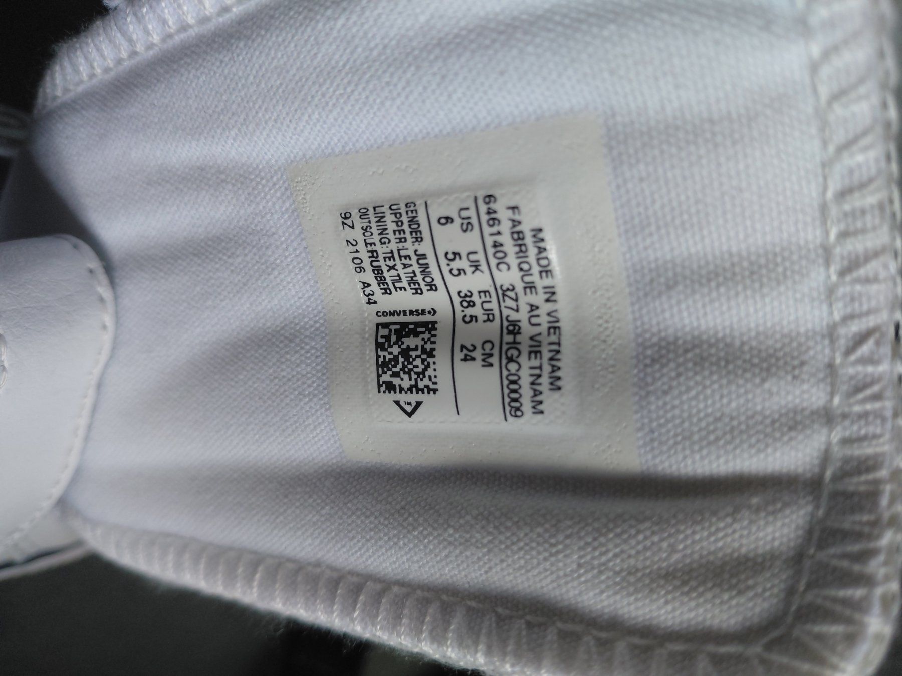 Converse Scarpe per ragazzi: Baskets Converse blanc enfant scratch taille 38,5 – Nuovo (secondo la descrizione) da St-Prex venduto da Nana_luc22 3