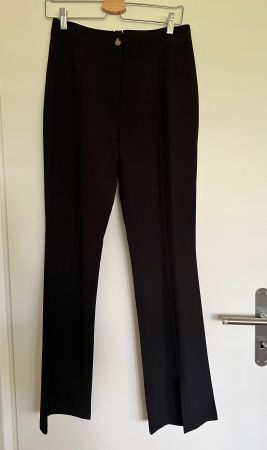 Zebra Hose mit Schlag und Schlitz / Grösse M