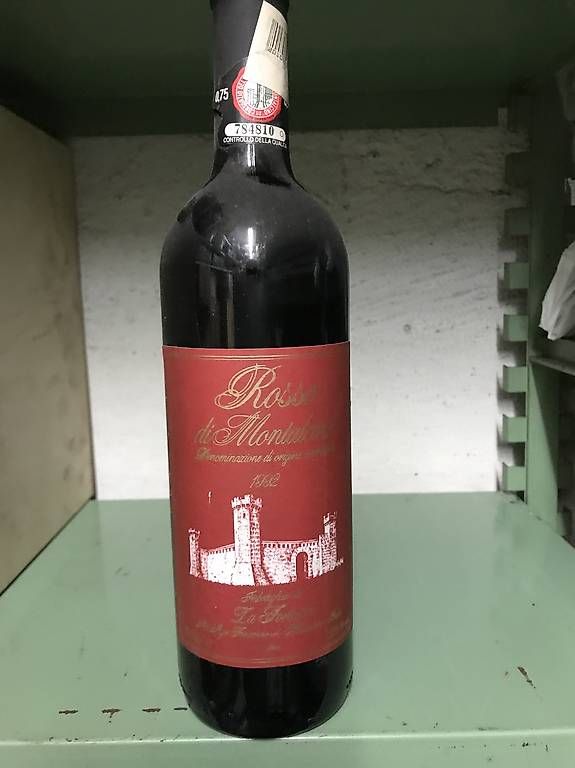 Vino: Vino rosso "Montalcino" annata 1992 – Usato da Lugano venduto da egi_zk9d