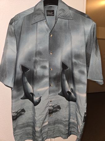 NUR TWINT ZAHLUNG Schönes Herren Hemd mit Motiv