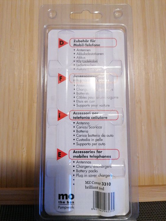 Nokia Handyhülle MZ Cover 3310 neu und OVP 2