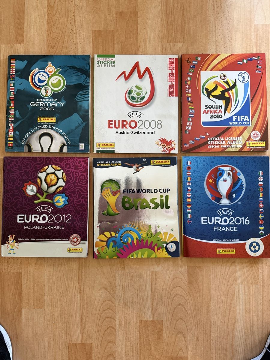 Panini Alben: Diverse Panini Hefte EM & WM – Gebraucht aus Oberönz von DramaQueen_90