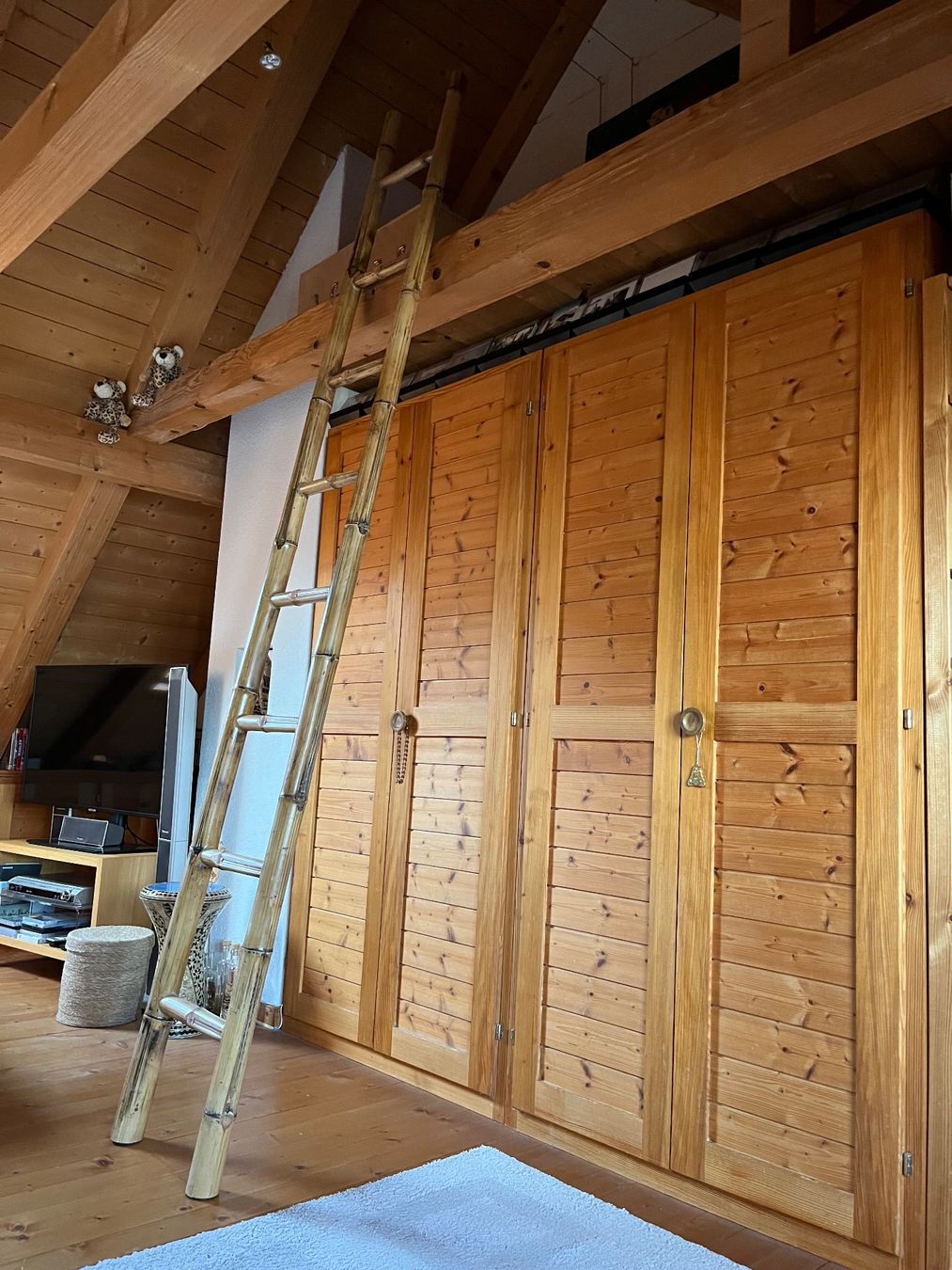 Scale: Dekorative Bambusleiter Leiter 260cm – Usato da Wädenswil venduto da Fraenkli 2