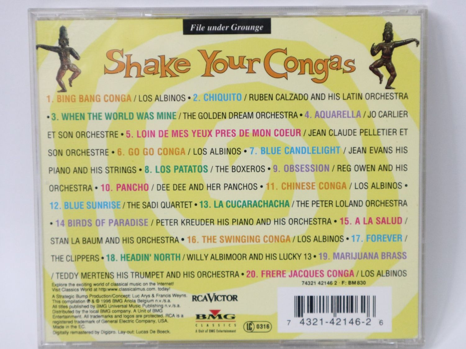 CDs: CD Shake Your Congas Cocktail Party – Gebraucht aus Eschenbach SG von Astalavista 1