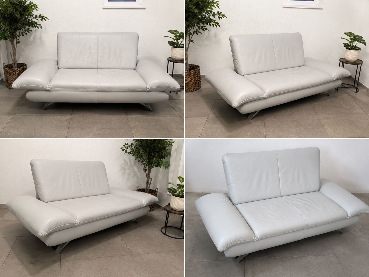 Koinor Sofas: koinor leather sofa. light blue – Gebraucht aus Zürich von cos_ws7b