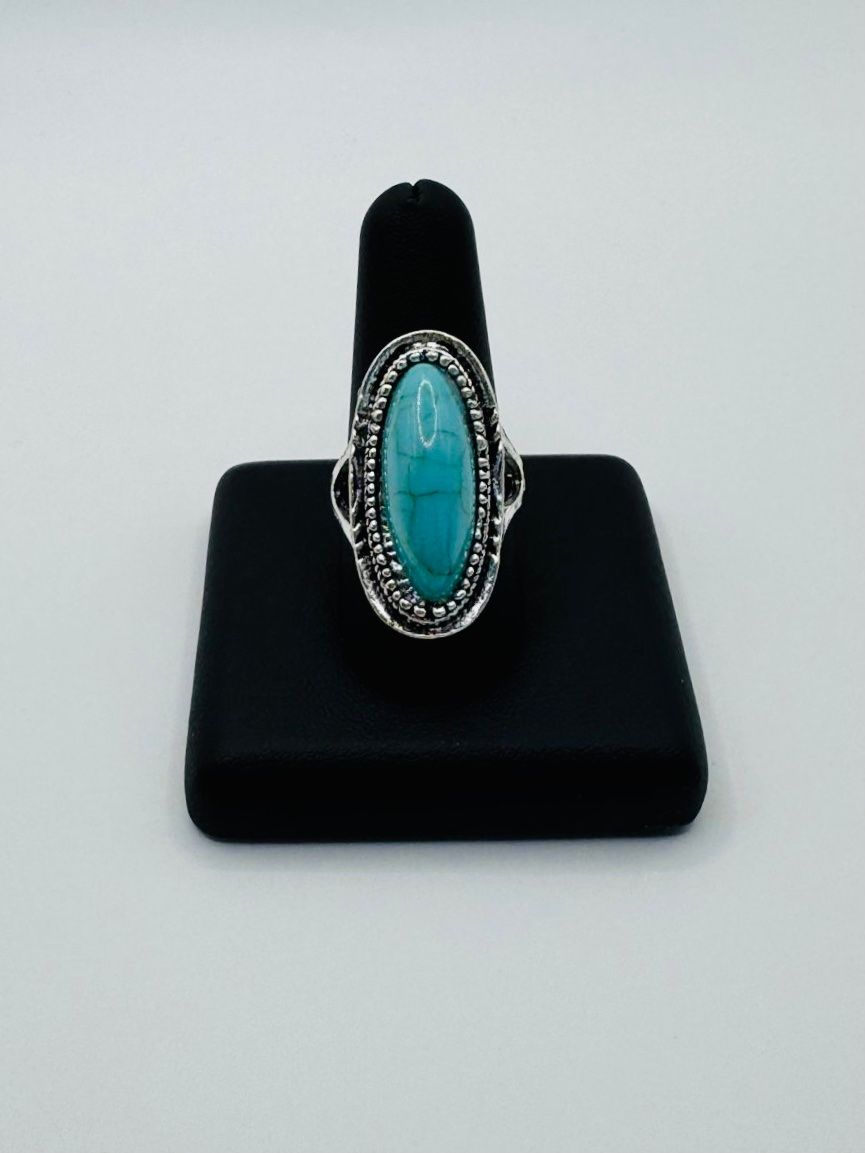 Bagues: Wunderschöner Ring mit blauem Stein - Grösse: 57 – Neuf avec emballage d'origine à Frutigen par glanzvolles.leben