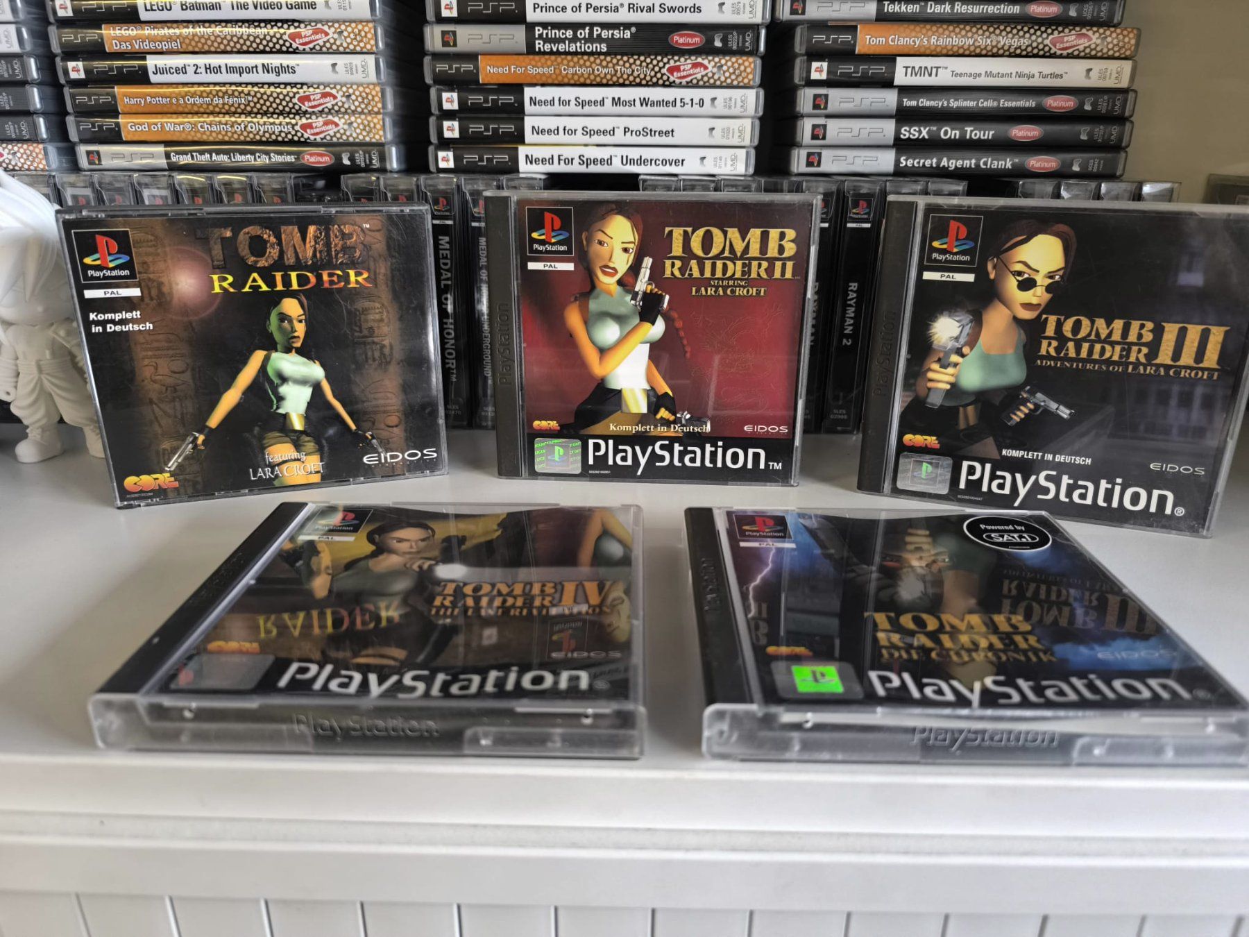Jeux: Tomb Raider PS1 CIB– Collection complète – D'occasion à Conthey par costafrederico
