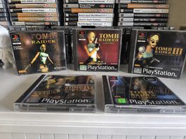Tomb Raider PS1 CIB– Collection complète