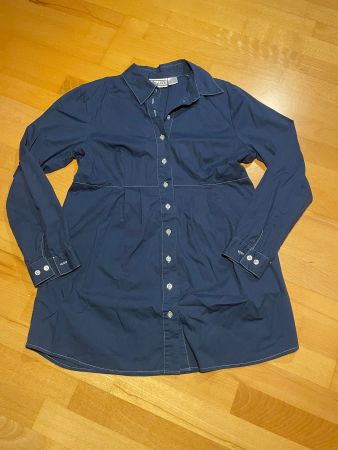 Mia Linea Bluse, dunkelblau, Gr. 38, Top Zustand!