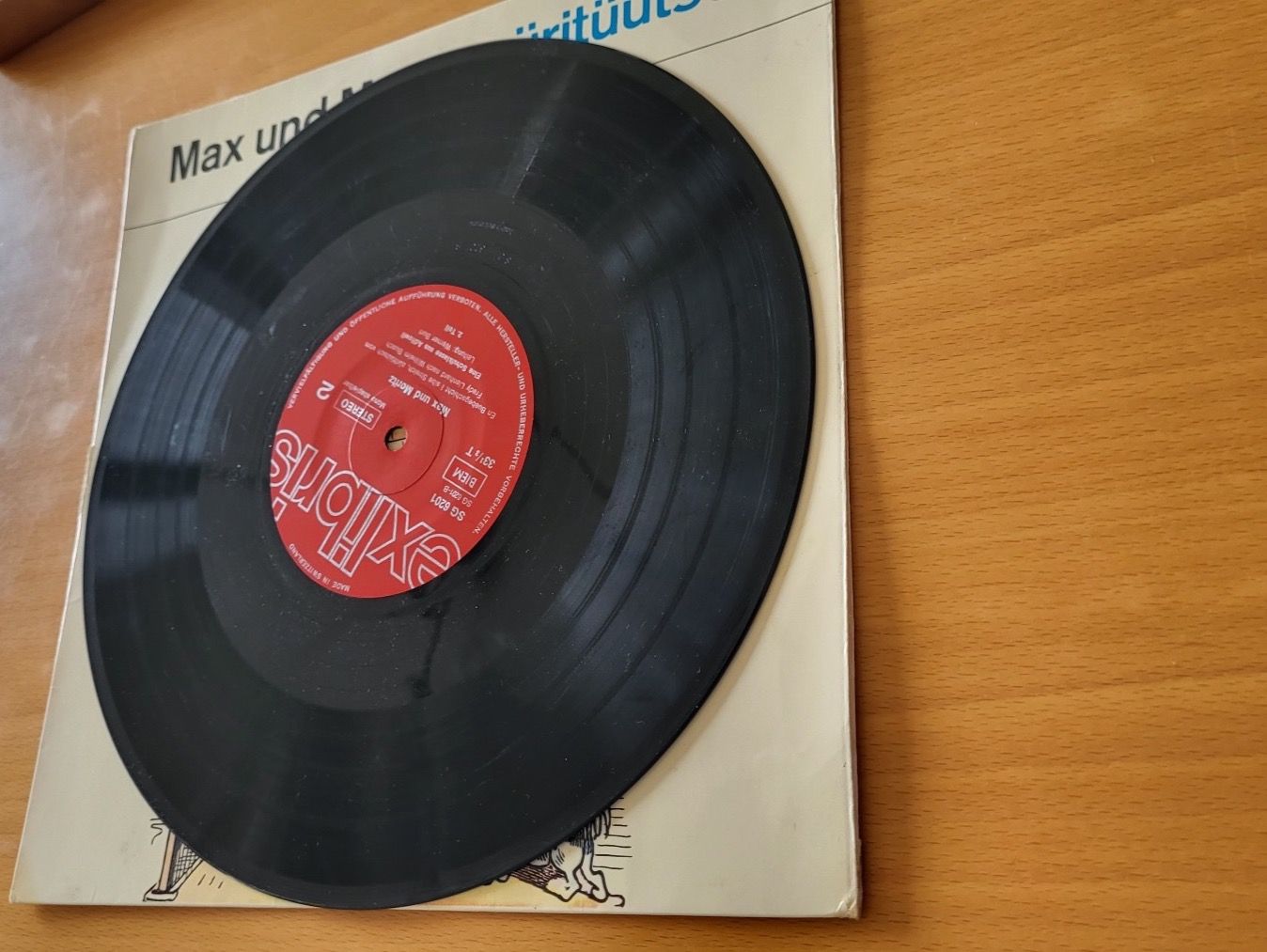 Dischi in vinile: Max und Moritz züritüütsch – Usato da Berikon venduto da Zimmerlinde5 3