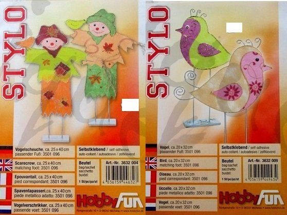 Kit bricolage: STYLO Vogelscheuche oder Vogel – Nuovo e nell'imballaggio originale da Schlatt TG venduto da kreativ-atelier