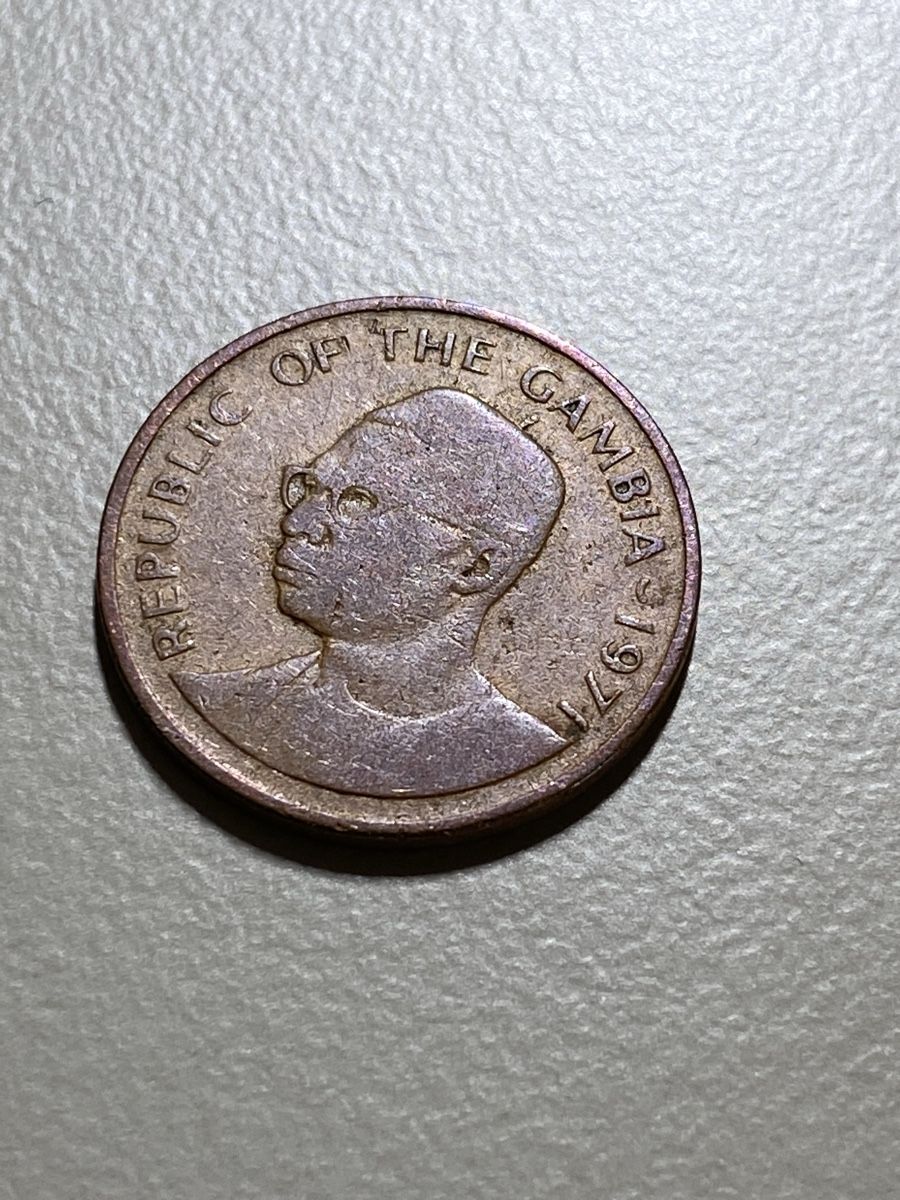 Tutti le monete: Gambie - 5 bututs - 1971 – Usato da Payerne venduto da Mike1682 1