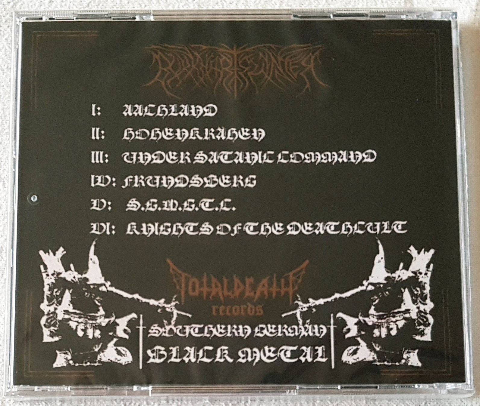 CD: Burkhartsvinter – Hohenkrähen - CD - 2018 - First Press – Nuovo e nell'imballaggio originale da Uster venduto da Zardodel 1