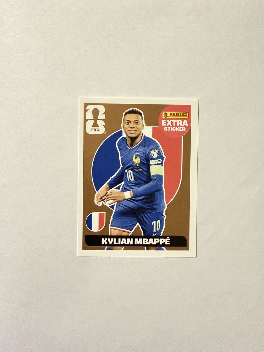 Panini Carte collezionabili: Extra Sticker Panini - KYLIAN MBAPPÉ  – Nuovo e nell'imballaggio originale da Bassecourt venduto da Eagle1903