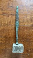 Etruskische Votivfigur( Frau) aus Bronze